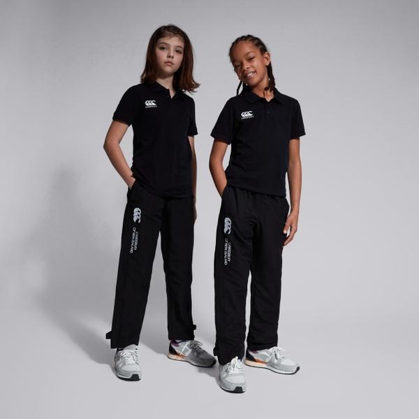 canterbury of new zealand KIDS OPEN HEM STADIUM PANT BLACK