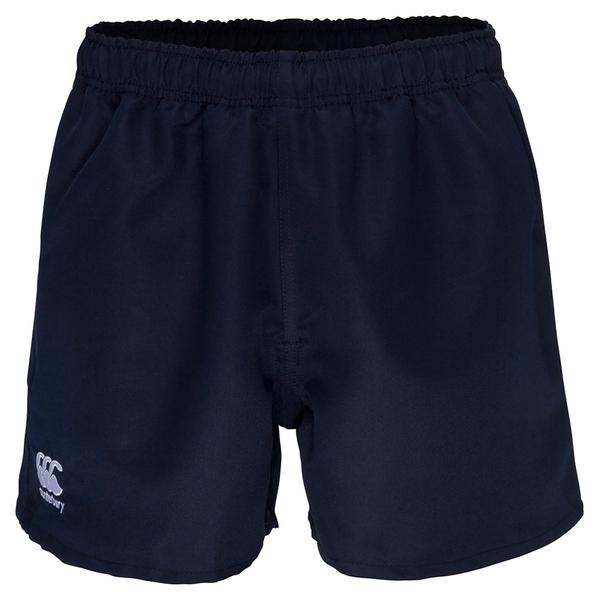 canterbury of new zealand KIDS PROFESSIONAL SHORT WITHOUT POCKETS NAVY