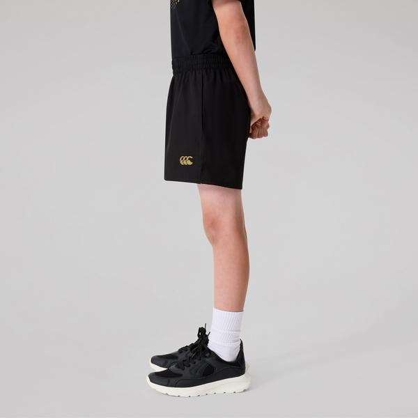 Canterbury Of New Zealand KIDS TEMPO+ FLEX SHORT BLACK