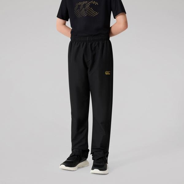 canterbury of new zealand KIDS TEMPO+ TRACKPANT BLACK