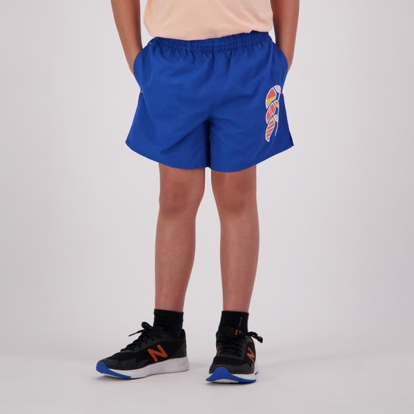 canterbury of new zealand KIDS UGLIES TACTIC SHORT BLUE