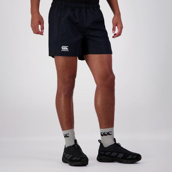 canterbury of new zealand MENS ADVANTAGE SHORT BLACK