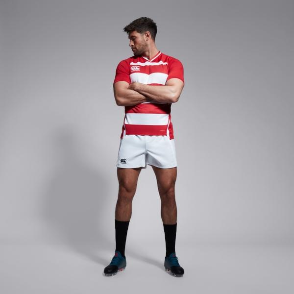 canterbury of new zealand MENS ADVANTAGE SHORT WHITE