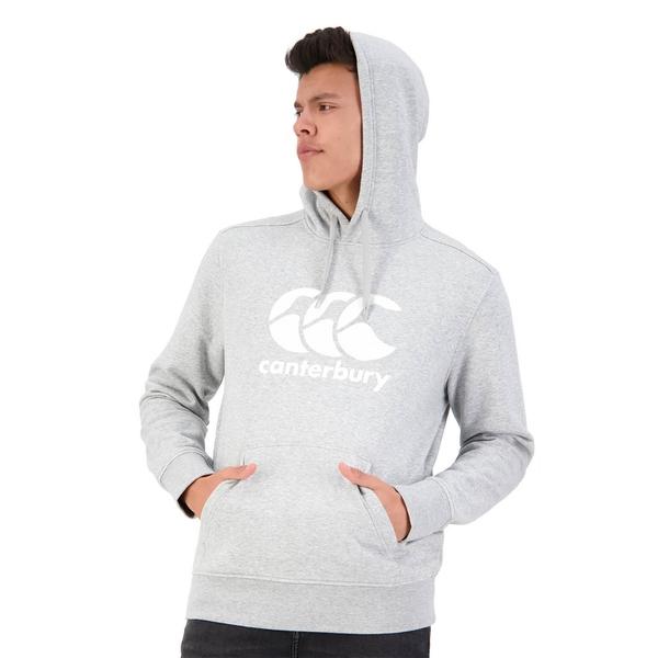 Canterbury Of New Zealand MENS CCC ANCHOR HOODIE GREY