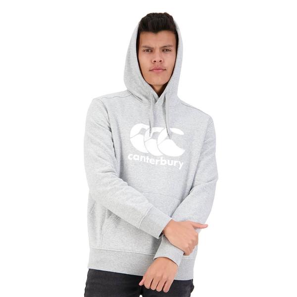 canterbury of new zealand MENS CCC ANCHOR HOODIE GREY