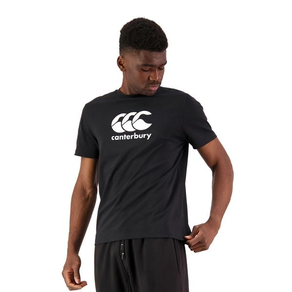 Canterbury Of New Zealand MENS CCC ANCHOR T-SHIRT BLACK