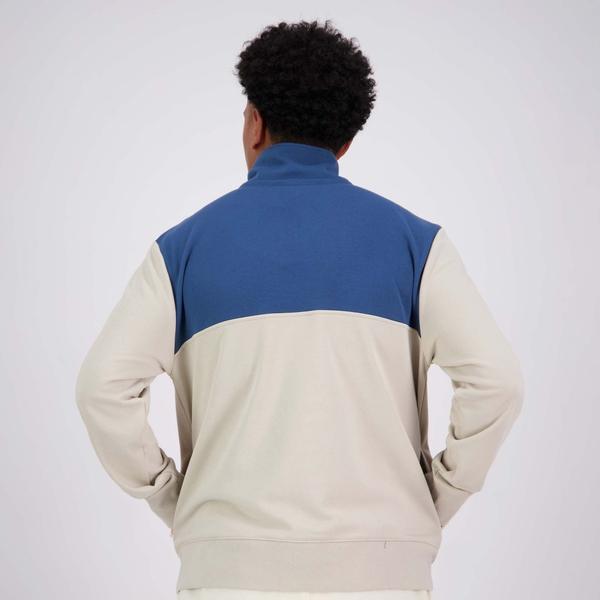 Canterbury Of New Zealand MENS CCC QUARTER-ZIP SWEATER SILVER