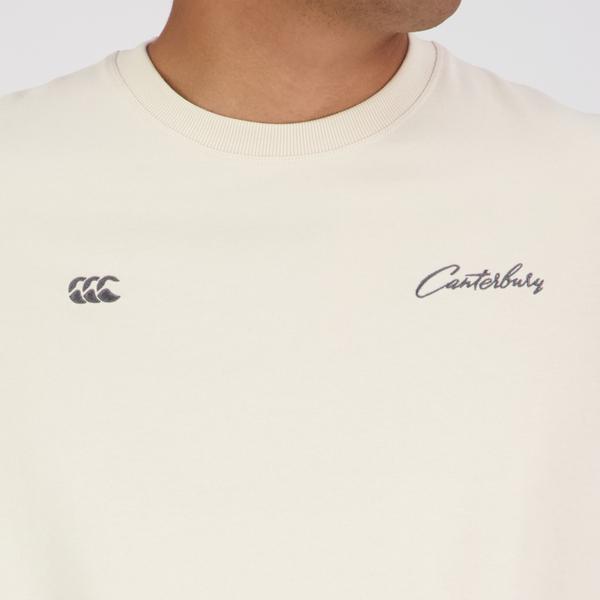 Canterbury Of New Zealand MENS CCC SCRIPT T-SHIRT GREY