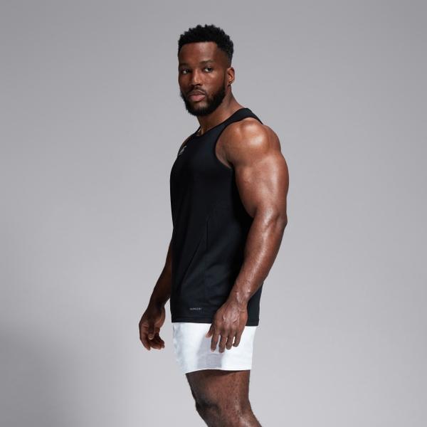 Canterbury Of New Zealand MENS CLUB DRY SINGLET IN BLACK