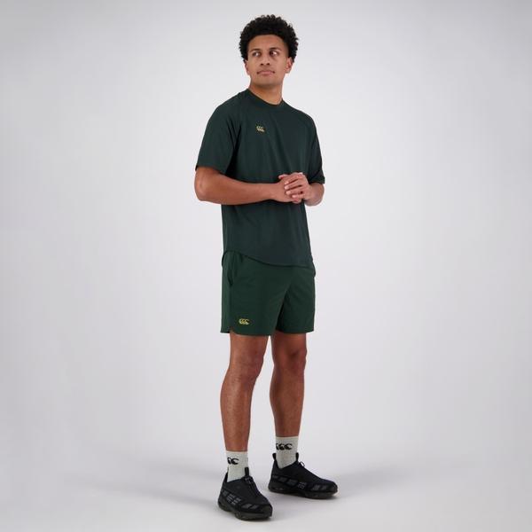 Canterbury Of New Zealand MENS EVEREST 5in WOVEN SHORT GREEN