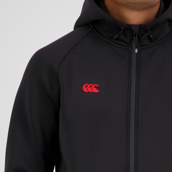Canterbury Of New Zealand MENS EVEREST FULL ZIP HOODIE BLACK