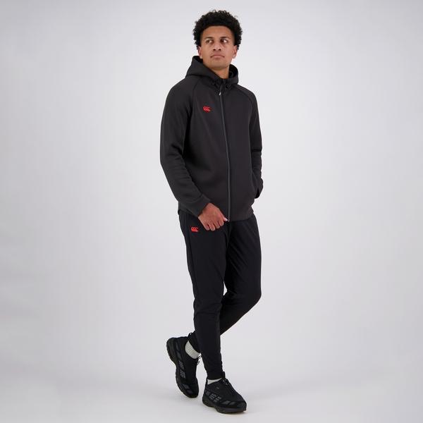 Canterbury Of New Zealand MENS EVEREST FULL ZIP HOODIE BLACK