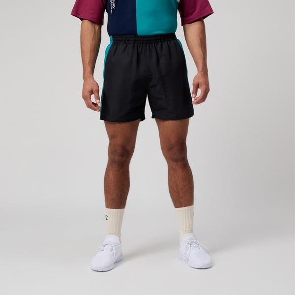 canterbury of new zealand MENS FUNDAMENTAL PANEL TACTIC SHORT BLACK