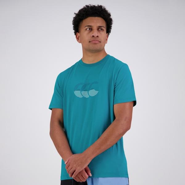 canterbury of new zealand MENS FUNDAMENTAL T-SHIRT ALPINE