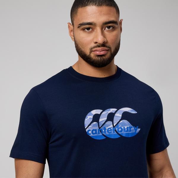 Canterbury Of New Zealand MENS FUNDAMENTAL T-SHIRT NAVY