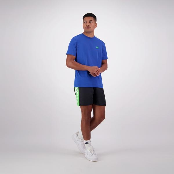Canterbury Of New Zealand MENS FUNDAMENTALS RADIAL T-SHIRT BLUE