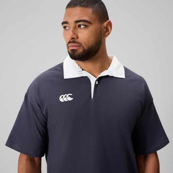 Canterbury Of New Zealand MENS FUNDAMENTALS SHORT SLEEVE RUGBY INDIA INK
