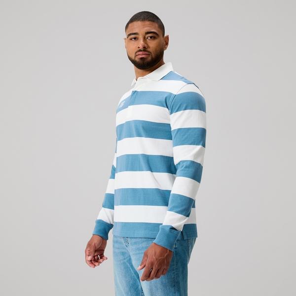 Canterbury Of New Zealand MENS FUNDAMENTALS STRIPE RUGBY BLUE
