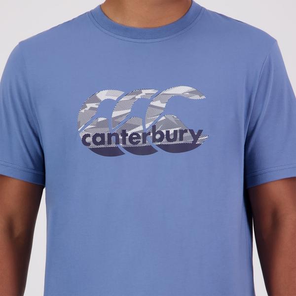 Canterbury Of New Zealand MENS FUNDAMENTALS T-SHIRT BLUE