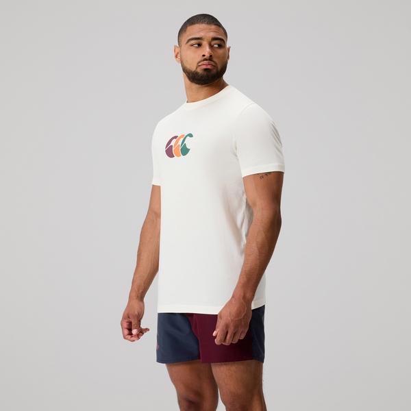Canterbury Of New Zealand MENS FUNDAMENTALS T-SHIRT EGRET