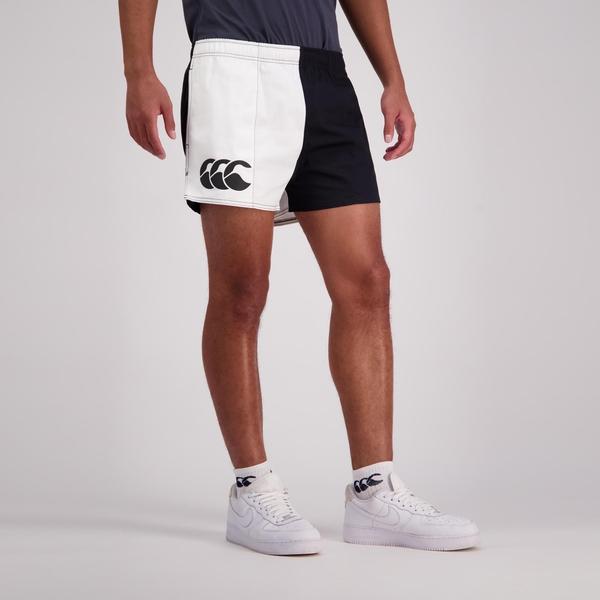 Canterbury Of New Zealand MENS HARLEQUIN SHORT BLACK