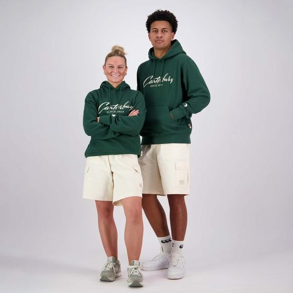 Canterbury Of New Zealand MENS HERITAGE HOODIE GREEN