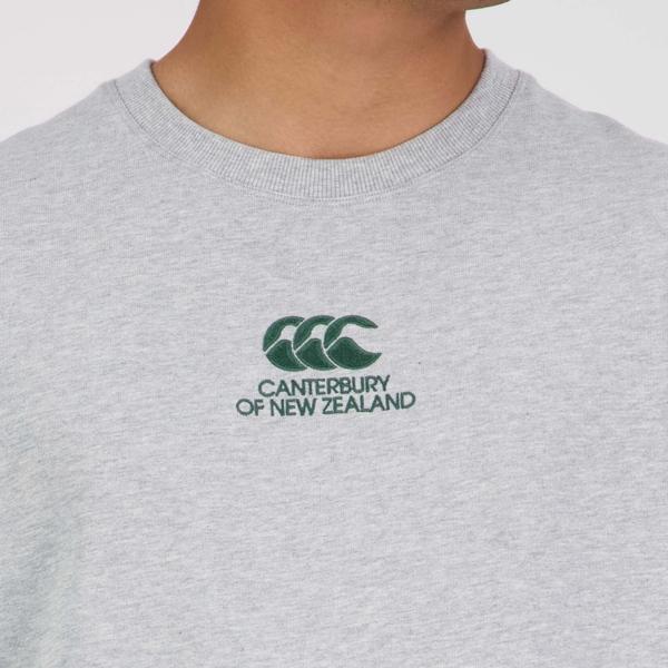 Canterbury Of New Zealand MENS HERITAGE T-SHIRT GREY