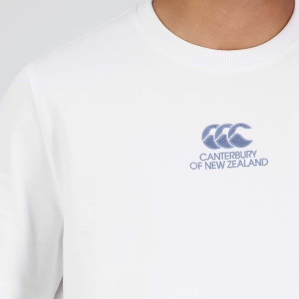 canterbury Of New Zealand MENS HERITAGE T-SHIRT WHITE
