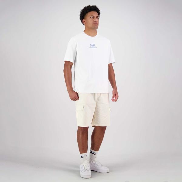 canterbury Of New Zealand MENS HERITAGE T-SHIRT WHITE