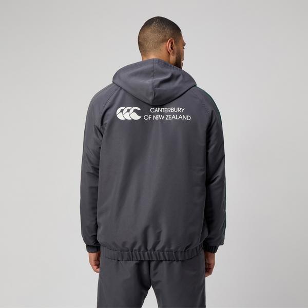 Canterbury Of New Zealand MENS LEGENDS QUARTER ZIP JACKET EBONY