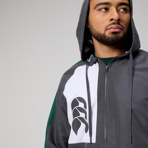 Canterbury Of New Zealand MENS LEGENDS QUARTER ZIP JACKET EBONY