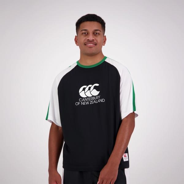 canterbury of new zealand MENS LEGENDS T-SHIRT EMERALD
