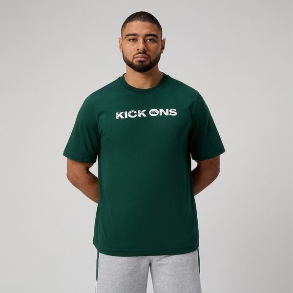 canterbury of new zealand MENS LEGENDS T-SHIRT GREEN