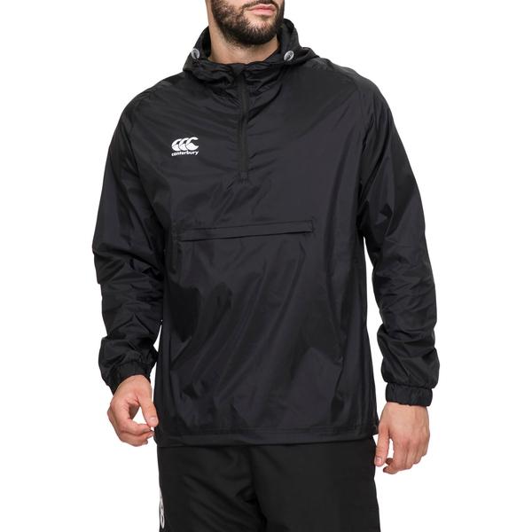 canterbury of new zealand MENS PACKAWAY JACKET IN BLACK