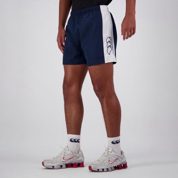 canterbury of new zealand MENS PANELLED TACTIC SHORT NAVY