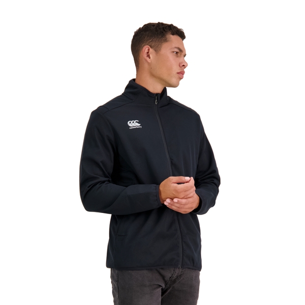 canterbury of new zealand MENS PRO SOFT SHELL IN BLACK
