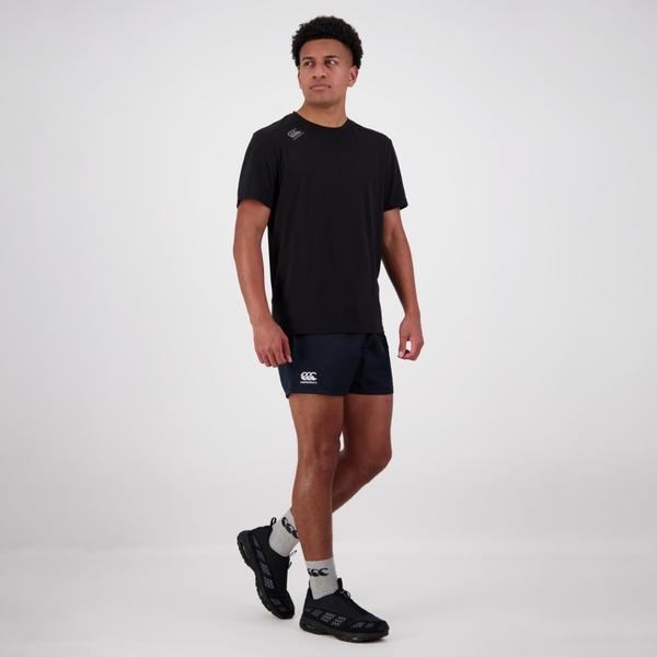 Canterbury Of New Zealand MENS PROFESSIONAL SHORT WITHOUT POCKETS BLACK