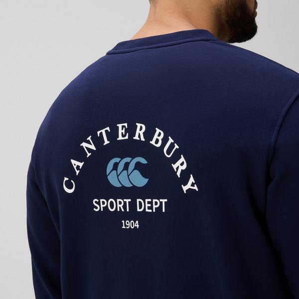 Canterbury Of New Zealand MENS SPORT DEPT. CREW NAVY