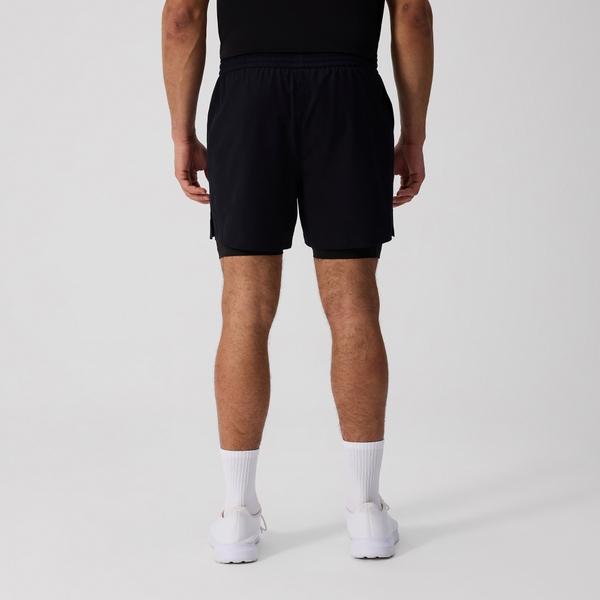 Canterbury Of New Zealand MENS TEMPO+ 2-IN-1 SHORT BLACK