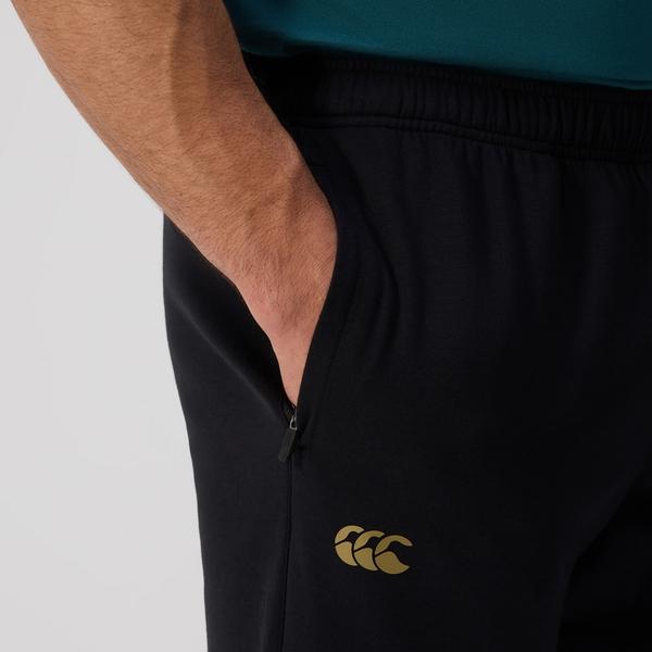 Canterbury Of New Zealand MENS TEMPO+ TAPERED TRACKPANT BLACK