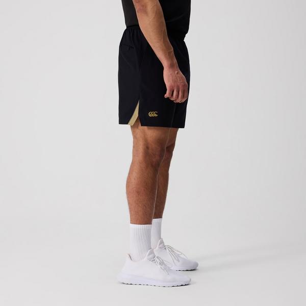 Canterbury Of New Zealand MENS TEMPO+ TRAINING SHORT BLACK