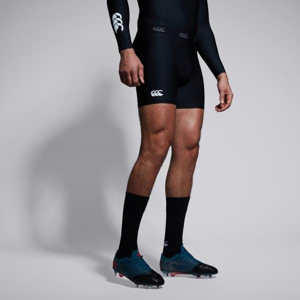 Canterbury Of New Zealand MENS THERMOREG 6 INCH SHORT BLACK