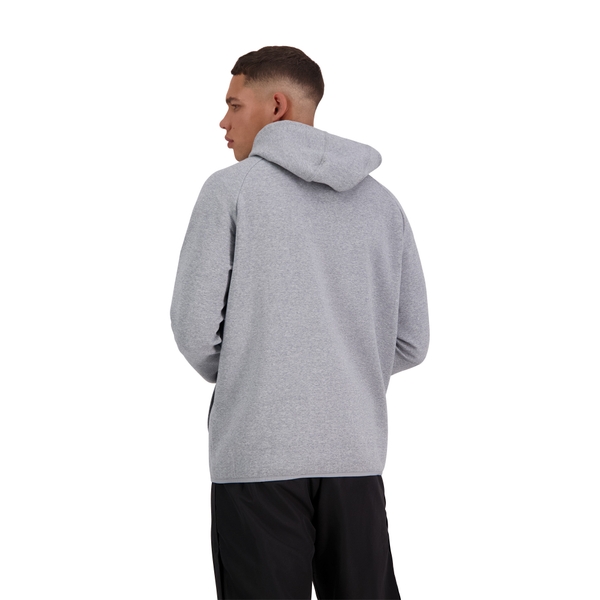 Canterbury Of New Zealand MENS VAPODRI FULL ZIP TEMPO HOODED SWEATSHIRT IN GREY