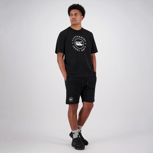 Canterbury Of New Zealand SPORT DEPT. LOGO T-SHIRT BLACK