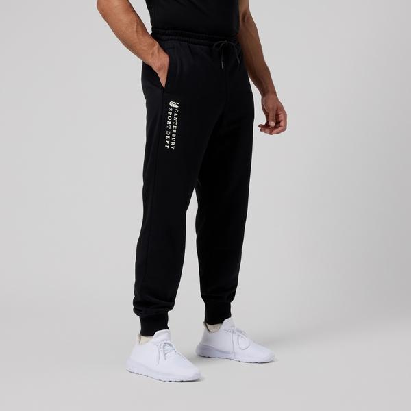 Canterbury Of New Zealand SPORT DEPT. TRACKPANT BLACK