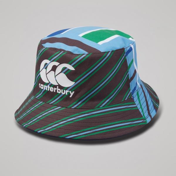 Canterbury Of New Zealand UGLIES REVERSIBLE BUCKET HAT BLUE