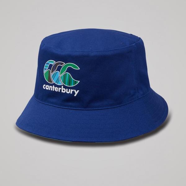 canterbury of new zealand UGLIES REVERSIBLE BUCKET HAT BLUE