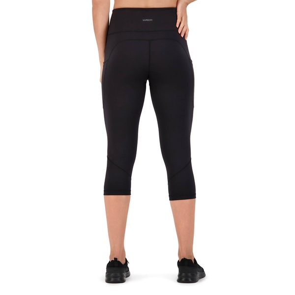 Canterbury Of New Zealand WOMEN'S VAPODRI 3/4 TIGHT IN JET BLACK