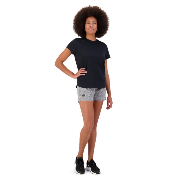 Canterbury Of New Zealand WOMEN'S VAPODRI 3" TEMPO KNIT SHORT IN GREY