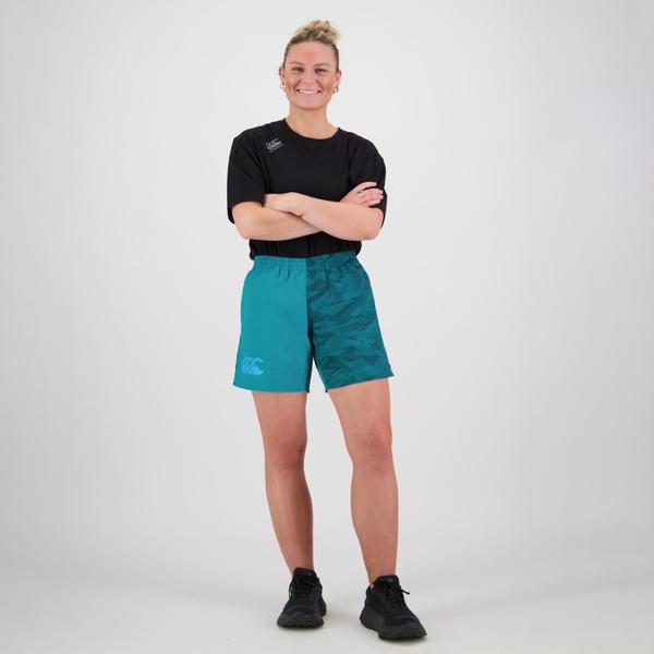 Canterbury Of New Zealand WOMENS CAMO HARLETIC SHORT ALPINE